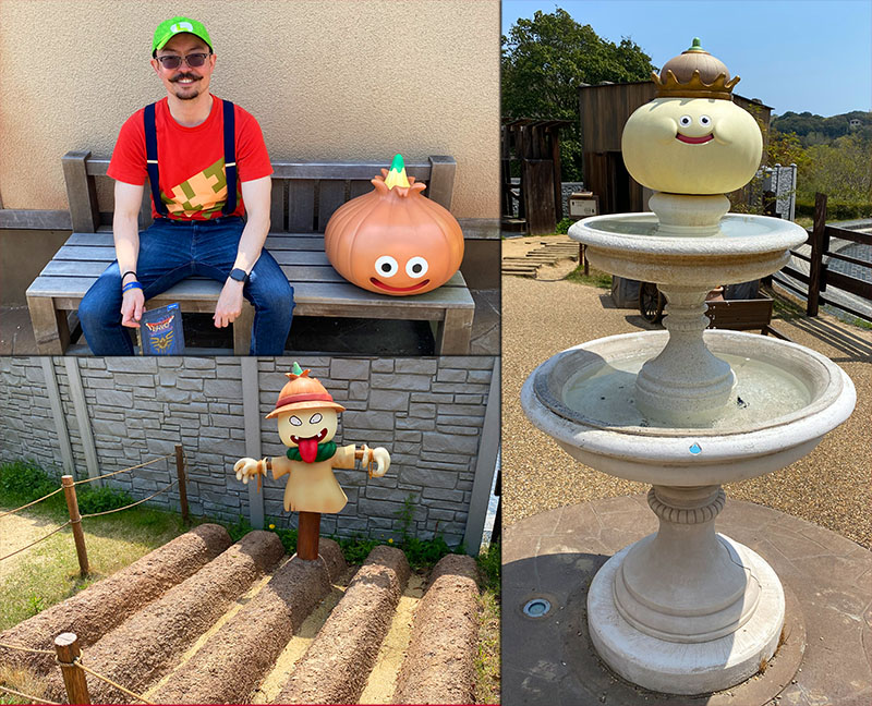 Photo spots na Dragon Quest Island