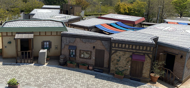 A vila em Dragon Quest Island